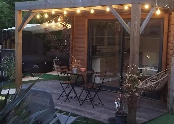 Сasa de vacaciones L Escale Jardin *